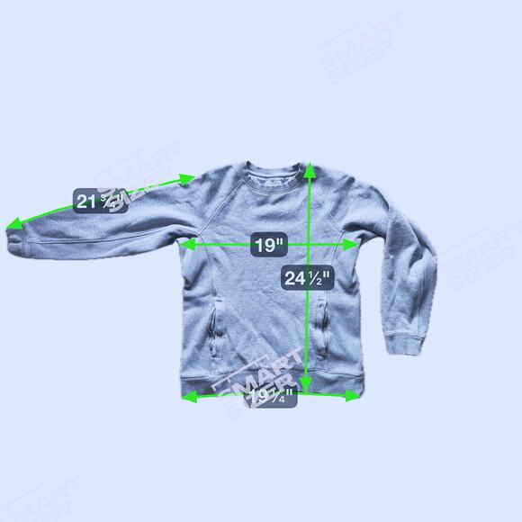 Duluth Men’s Souped-Up CrewNeck Sweatshirt Small Gray Heavyweight Winter Layer - Picture 8 of 8